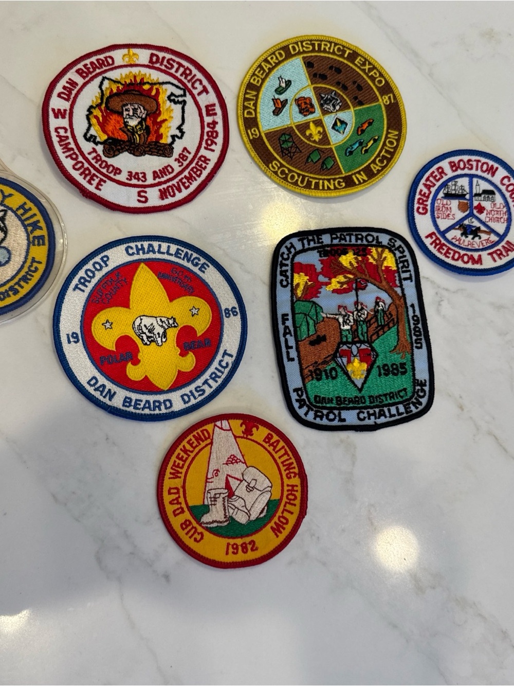 Vintage Cub/Boy Scout Patches Lot of 7   Never Used
